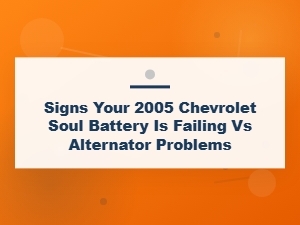 Identifying a Failed Battery Versus Alternator Trouble