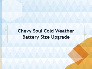 Optimizing Your Soul's Battery for Cold Climates